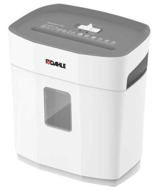 Destructora de documentos dahle papersafe PS100, 5 hojas P4, corte en partículas 12 l. color gris