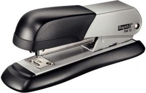 GRAPADORA RAPID FM12 METALICA COLOR PLATA 24/6 Y 26/6