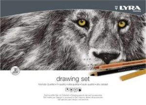 Set dibujo lyra 31 piezas caja de madera