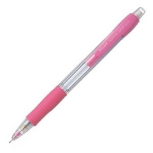 c/12 portaminas cuerpo rosa supergrip h-185 0,5mm