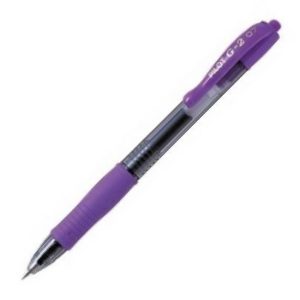 C/12 BOLIGRAFO PILOT G-2 VIOLETA PASTEL PUNTA 0,7MM