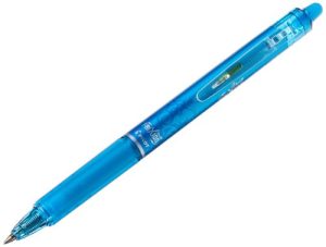 C/12 boligrafo frixion clicker ball 0,7mm azul claro borrable