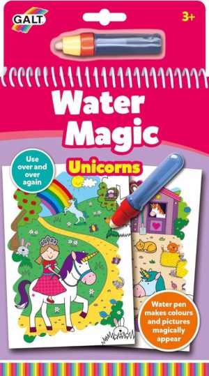 LIBRETA PARA COLOREAR WATER MAGIC UNICORNIO