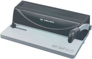 ENCUADERNADORA MC10 PARA ESPIRAL METALICA 10H A4 5:1 GBC