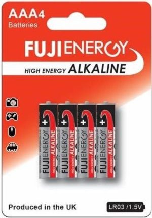 C/20 BLISTER 4 PILAS ALCALINAS FUJIENERGY LR03 AAA