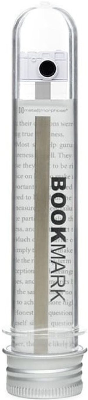 Marcapáginas metalmorphose camara vintage