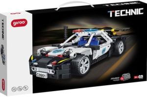 COCHE SWAT DE POLICIA GIROS ENCAJES +8 AÑOS