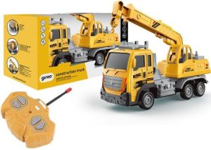 CAMION GRUA ESCALA 1:16 CON FUNCIONES Y LUZ GIROS