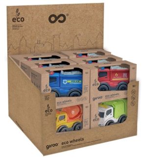 EXP 12 CAMION URBANO ECO 8 CM SURTIDOS GIROS