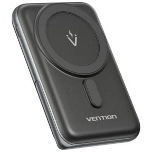 POWERBANK 10000 MAH VENTION FHNB0 20W WIRELESS NEGRA