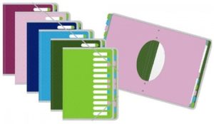 Carpeta clasificadora a4 12 separadores polipropileno colores surtidos