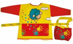 DELANTAL CON MANGAS AJUSTABLE GIOTTO BEBE