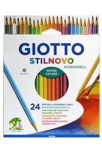 ESTUCHE 24 LAPICES COLORES GIOTTO STILNOVO ACQUARELL