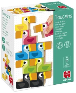 TOUCAN STACKING GAME DISET