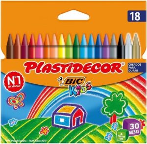 Estuche 18 ceras plastidecor