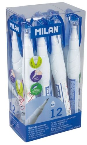Exp 12 boligrafo corrector 7ml milan