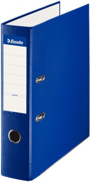 Archivador palanca A4 70mm cartón forrado plastico color azul