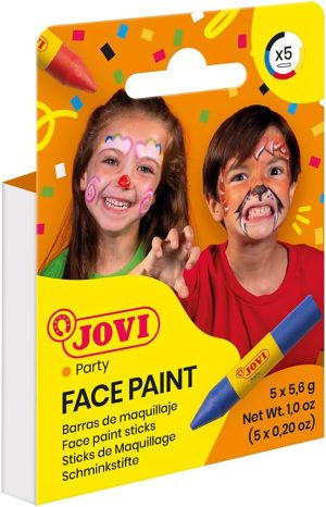 ESTUCHE 5 BARRAS MAQUILLAJE 4G COLORES SURTIDOS