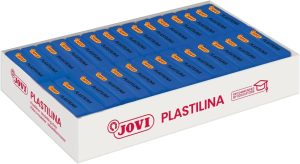 C/30 TACOS PLASTILINA JOVI 70 PEQUEÑA 50G. AZUL OSCURO