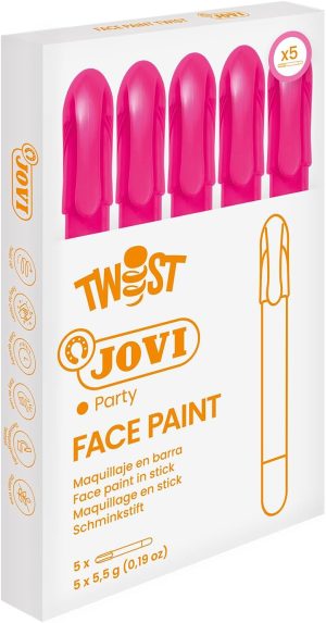 ESTUCHE 5 STICKS DE MAQUILLAJE JOVI ROSA