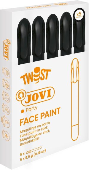 ESTUCHE 5 STICKS DE MAQUILLAJE JOVI NEGRO