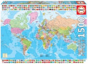 MAPAMUNDI POLITICO PUZZLE 1500 PIEZAS