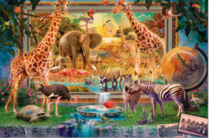 VOLVIENDO DE LA SABANA PUZZLE 4000 PIEZAS