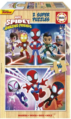 SPIDEY &HIS AMAZING FRIENDS PUZZLE 2X16 PIEZAS