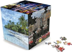 PUZZLE 3D CUBE VIAJES