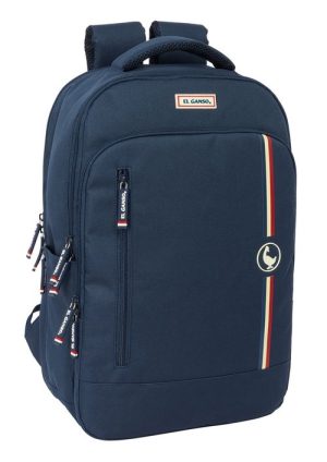 MOCHILA PORTATIL 15,6+TABLET+USB EL GANSO ECLIPSE 29x44x15cm