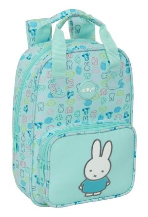 MOCHILA INFANTIL RECIC Y REPELENTE AGUA MIFFY FRIENDS 20x28x8cm