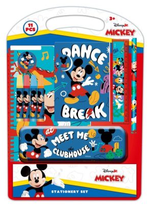 SET ESCRITURA MICKEY MOUSE GOOD DAY 27x37,5x3cm