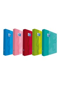 PAQ/10 CARPETA A4+ 4 ANILLAS 25MM SCHOOL COLORES SURTIDOS