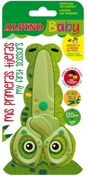 BLISTER TIJERAS ALPINO BABY