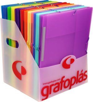 Exp 50 carpeta fº gomas y solpas polipropileno colorgraf