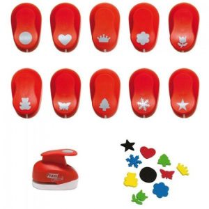 Perforadora goma eva 16mm manzana