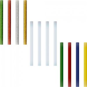 BLISTER 10 RECAMBIOS BARRA SILICONA 7,5MM TRANSPARENTE