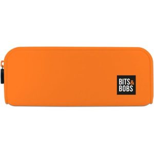 PORTATODO SILICONA NARANJA FLUOR B&B 20x7,5x5,5cm