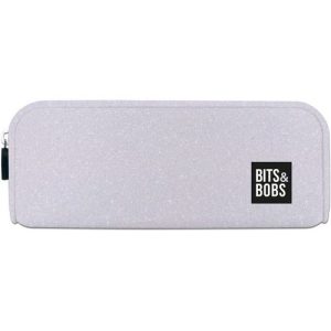 PORTATODO SILICONA LAVANDA GLITTER B&B 23,1x31,3x2,8cm