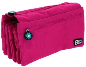 PORTATODO CUADRUPLE PLANO BITS &BOBS MAGENTA 23X12 CM