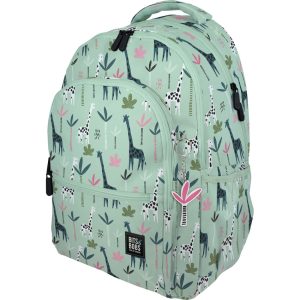 MOCHILA ROOMY B&B JUNGLE 33x46x22,5cm