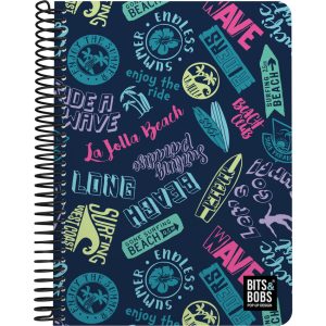 CUADERNO PP 4º 80H 90G C4MM B&B BEACH 21,2x14,8x1,6cm