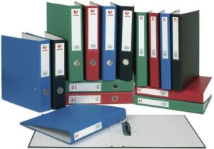 ARCHIVADOR A4 PALANCA 2 ANILLAS 25MM GRAFCOLOR ROJO