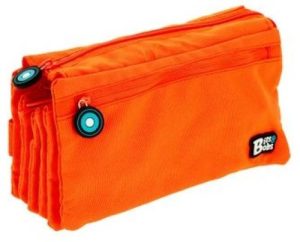 PORTATODO CUADRUPLE PLANO BITS &BOBS NARANJA 23X12 CM