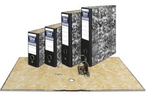 C/12 ARCHIVADOR DE PALANCA 1/4 NOVOCLAS COLOR NEGRO