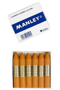 C/12 CERAS MANLEY UNICOLOR Nº74 ORO