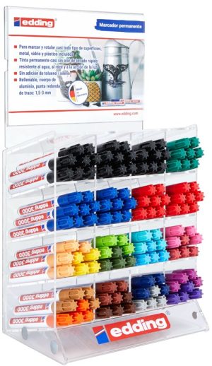 EXP 128 ROTULADOR EDDING 3000 COLORES SURTIDOS