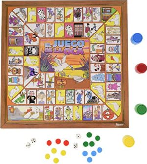 Tablero 33X33cm parchis 4 / oca + accesorios