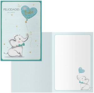 Pack 6 tarjetas felicitación. Modelo Every-elephant