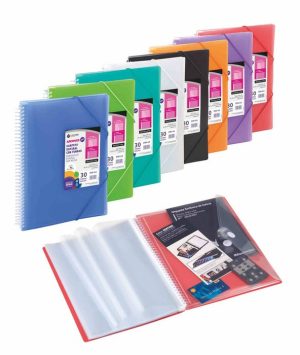 CARPETA 30 FUNDAS A4 ESPIRAL ARCHIVEX STAR NEGRO CARCHIVO